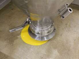 Stainless Steel Conical Hopper. - picture2' - Click to enlarge