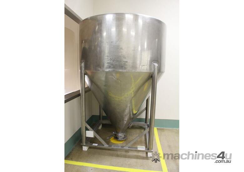 Stainless Steel Conical Hopper.