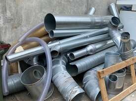 Hard Dust Extractor Extraction Ducting - Various lengths & sizes - picture0' - Click to enlarge