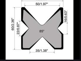 Adira Press Brake 160T x 3.1m - 7 Axis CNC - picture2' - Click to enlarge