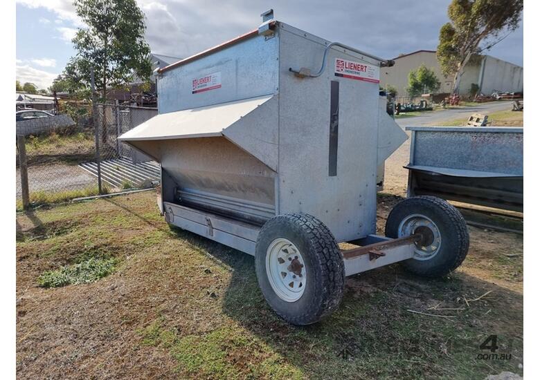 Lienert Trailer Mount Sheep Grain Feeder