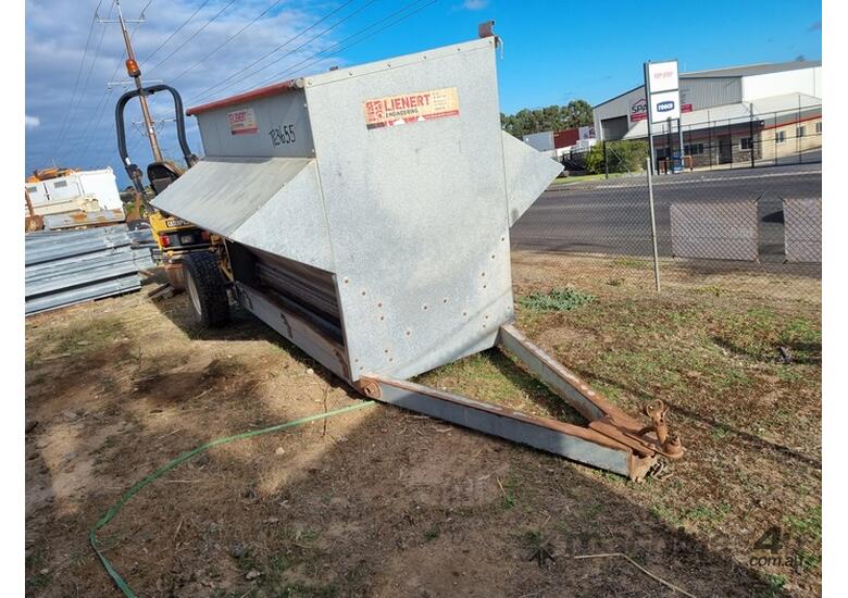 Lienert Trailer Mount Sheep Grain Feeder