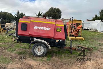 Rotair MVDS120AP 400cfm Portable Air Compressor