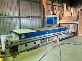 Solid CNC for creating curved work and nesting  - picture0' - Click to enlarge