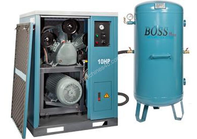 caption BOSS 48CFM/ 10HP Silent Workshop Air Compressor