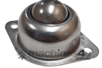 304 Stainless Steel Double Flange Mount Ball Transfer 25.4mm Roller Diameter (BTR125SS)