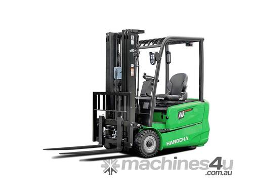 Hangcha 1.8t 3 Wheel Lithium Electric Forklift