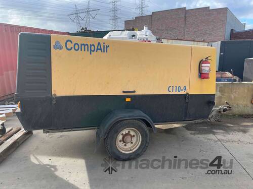 Compair C110-9 400cfm Portable Air Compressor