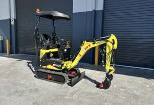 PREMIUM CTX8010 KOOP 1.2T JOYSTICK SWING BOOM ADJ TRACKS MINI EXCAVATOR