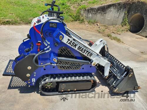 TASKMASTER Mini Loader - Track Drive - 23 hp Petrol TM23T JOYSTICK CONTROLED
