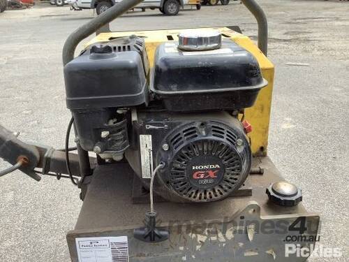 Wacker Neuson RS600 Pedestrian Roller Powered By Honda Gx160 Motor, Belt Driven, Recoil Start, Lifti