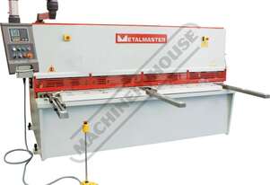 HG-2504E Hydraulic Swing Beam Guillotine - Premium 2500 x 4mm Mild Steel Shearing Capacity Estun E21