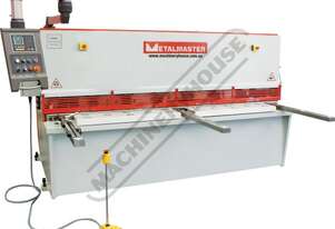 Hydraulic Swing Beam Guillotine - Premium HG-2504E 2500 x 4mm Mild Steel Shearing Capacity Estun E21