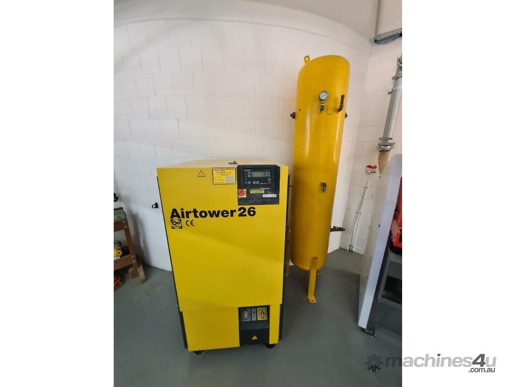 Used 2003 kaeser KAESER AIRTOWER 26 Rotary Screw Compressor in