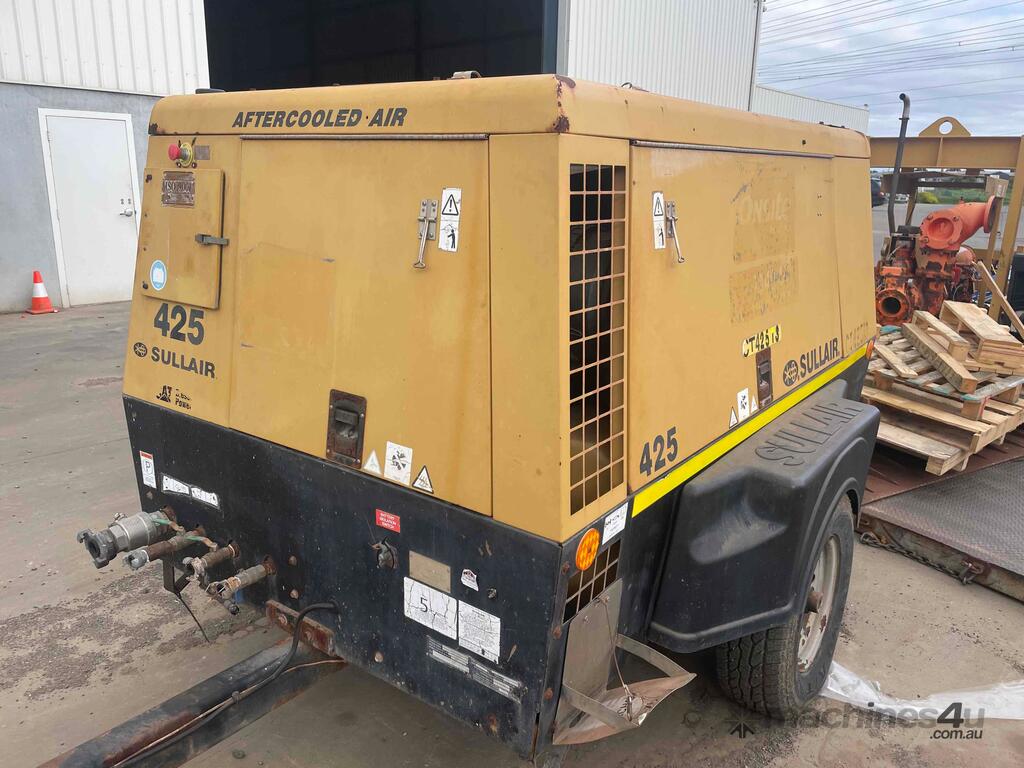 Used 2010 sullair 425 DPQ Towable Portable Compressor in KEILOR EAST, VIC