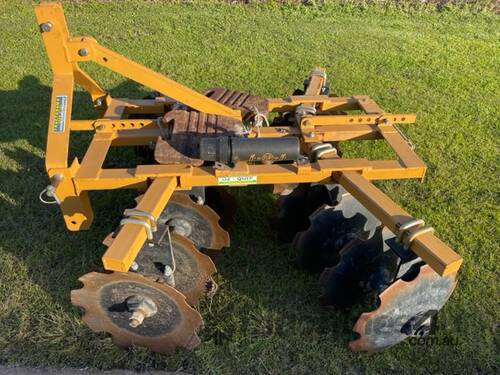 Disc Cultivator 3PL 16 Plate As New. 20 in disc