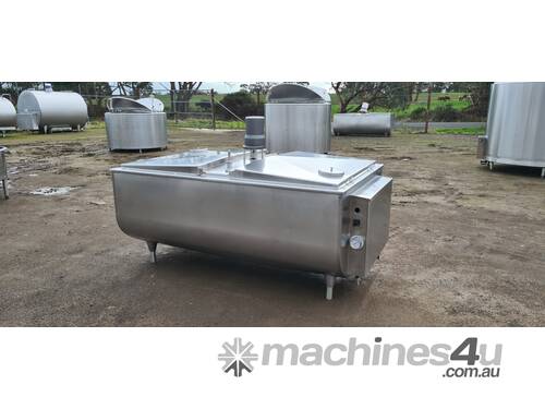 1570lt STAINLESS STEEL TANK, MILK VAT