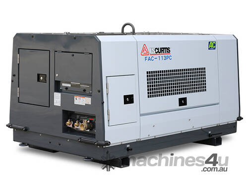 caption CVA Compressors - New Portable Diesel Air Compressor - FS Curtis FAC-113PC WW - 400cfm