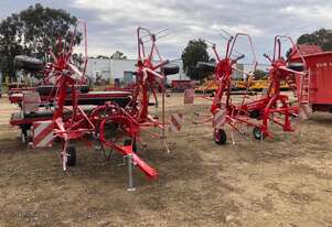 FARMTECH TOD 554 C TRAILING ROTARY TEDDER (6.9M)