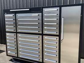 Unused 7ft 35 Drawer Tool Cabinet - picture0' - Click to enlarge