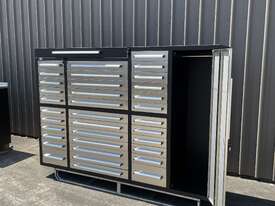 Unused 7ft 35 Drawer Tool Cabinet - picture2' - Click to enlarge