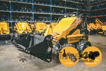 HY380 Mini Loader (Joystick + Drive Motor x4) READY TO DELIVER