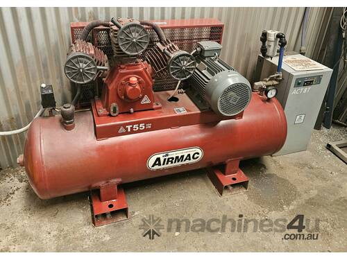 PREMIUM QUALITY AUSTRALIAN MADE 55CFM 3 PHASE COMPRESSOR 