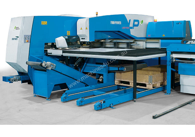 caption Finn-Power LPe Laser Turret for sheet size up to 4