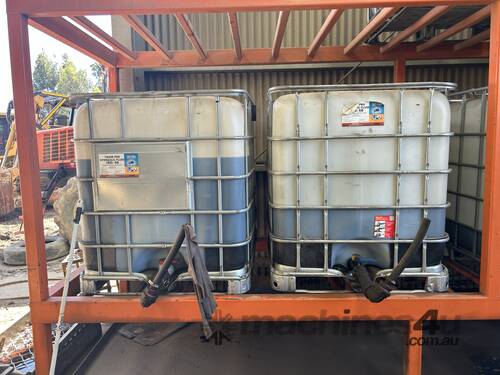 Quantity of IBCs Containing 15W-40 Engine Oil, Hydraulic & Gear Oil, Limited Slip Diff Oil