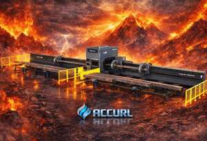 ACCURL TubeLINE D SERIES 6KW | 12M LENGTH | 360MM OD TUBE LASER | BOCI HEAD | CYPCUT CONTROLLER