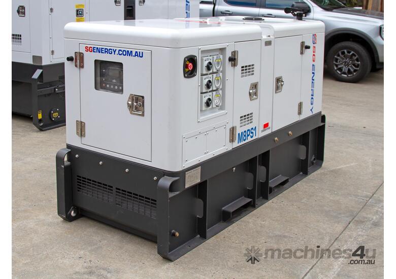 caption SG ENERGY – PERKINS 8 kVA SiNGLE PHASE GENERATOR