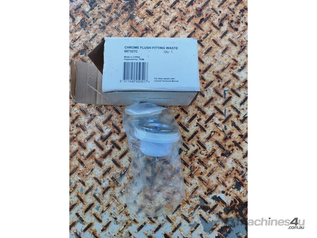 Used Not Specified Unknown Chrome Flush Fitting Waste Caroma Dorf ...