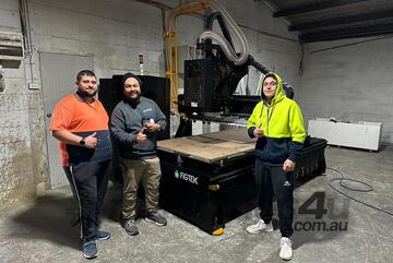 1330 ATC CNC Router with Vacuum Bed & T-slot working table Vacuum pump