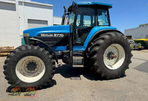 (8136) New Holland 8770 tractor (Welshpool, WA)