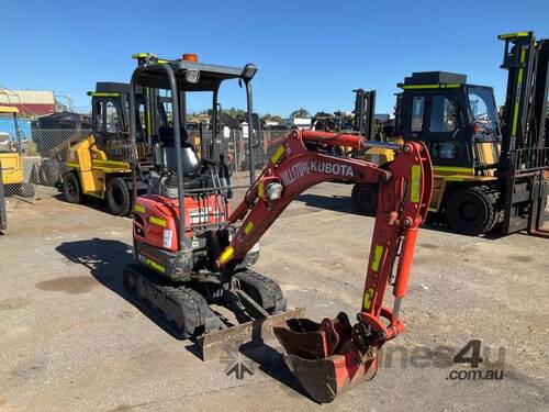 2015 Kubota U17-3 Mini Excavator (Rubber Track)