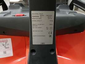 2021 Toyota SWE120XR Walk Behind Forklift - picture2' - Click to enlarge