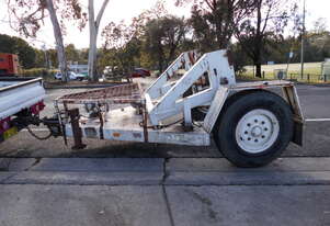 5ton cable drum trailer , self loader