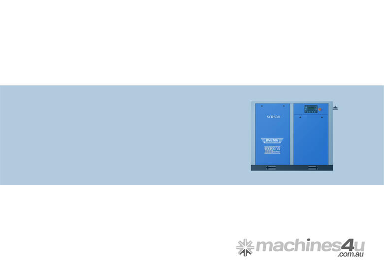 caption SCR100D-8 Rotary Screw Direct Drive Compressor