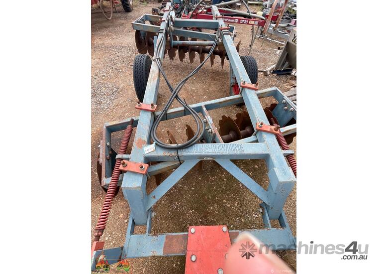 (1333) 20 plate disc Hydraulic lift 24 inch disc plates (Griffith, )