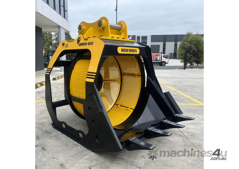 caption (BRAND NEW) Rotary Screening Bucket 11T - 18T + FREE SERVICING KIT (RRP $3,190)