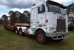 Kenworth K100 combo Tri axle float