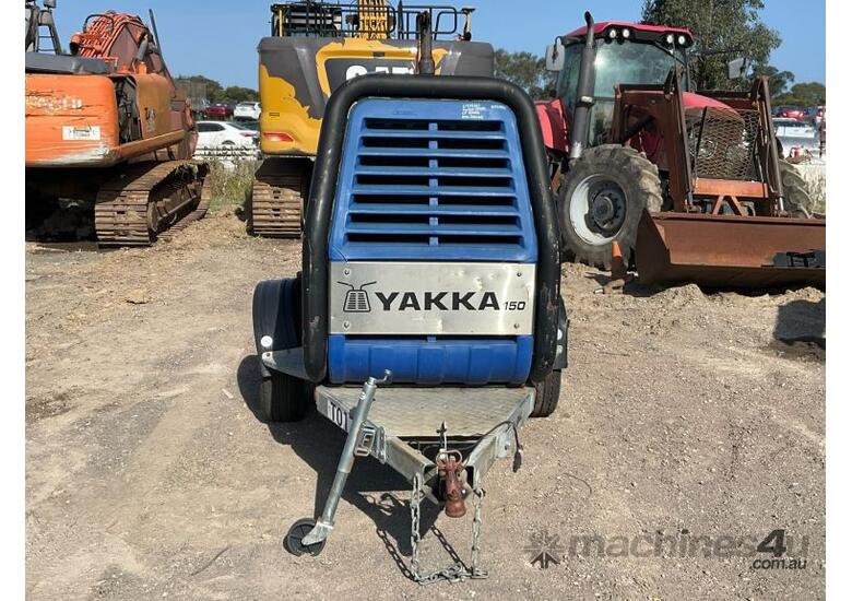 caption 2010 Sykes Yakka 150 YKA-01 Single Axle Trailer Mounted Water Pump