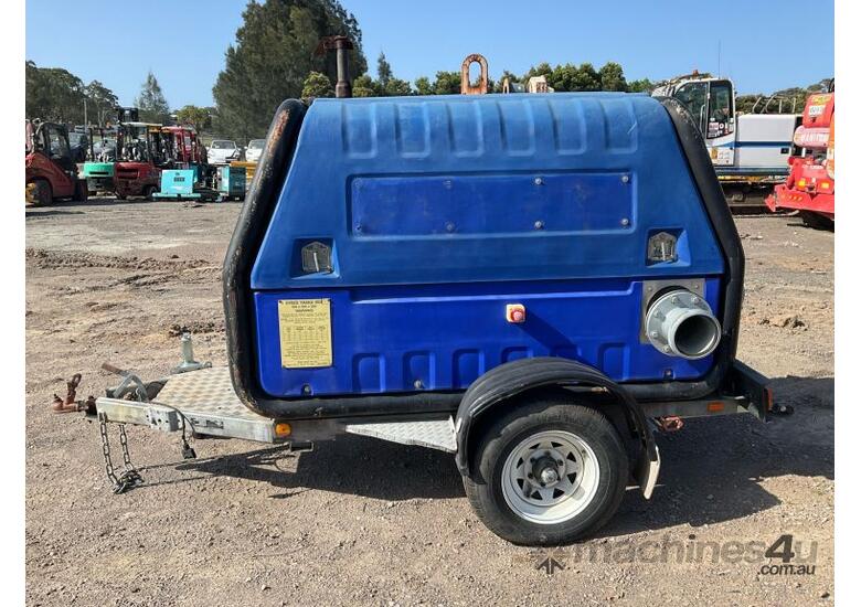 caption 2010 Sykes Yakka 150 YKA-01 Single Axle Trailer Mounted Water Pump