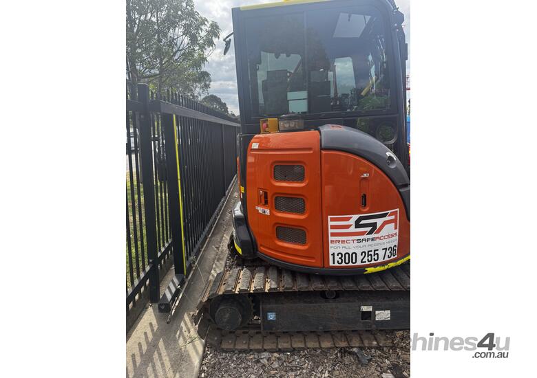 2021 Hitachi ZX33U-5A Mini Excavator - Diesel / 3.3m Max Dig Depth / 3,490kg Operating Weight