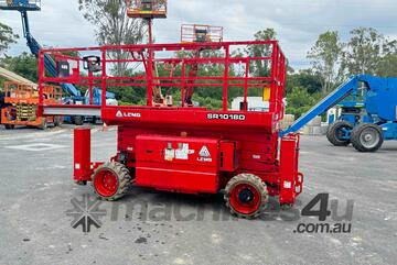 QLD ACCESS - LGMG SR1018D Rough Terrain Scissor Lift