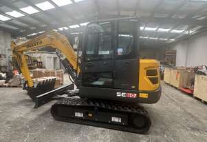 MXG 6TON EXCAVATOR Kubota diesel engine 49hp,air con ROPS/TOPS,quick release and buckets package