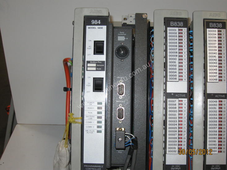 caption AEG Modicon Programmable Controller
