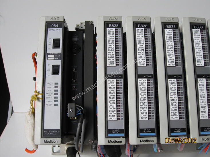 caption AEG Modicon Programmable Controller