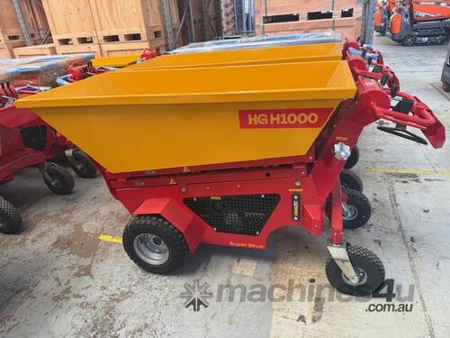 HG Machines Petrol 1t High Tip Mini Dumper