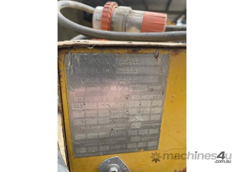 caption 400 Amp 3 Phase welder
